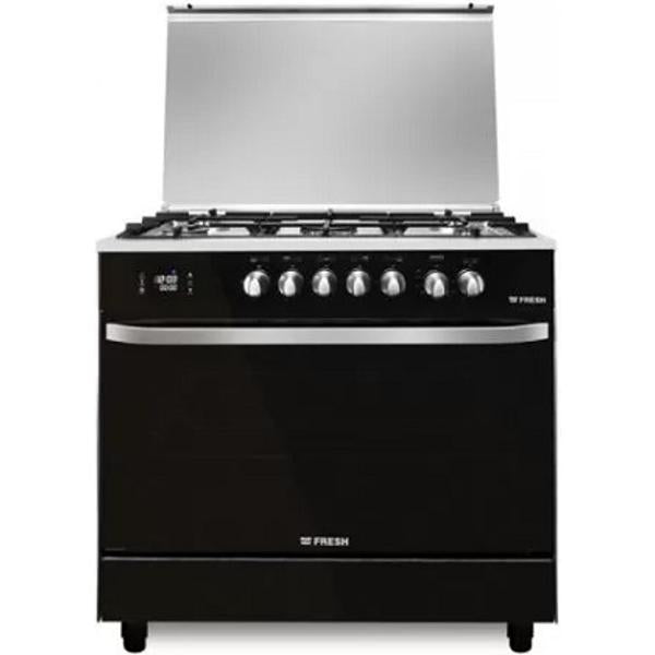Fresh Cooker 5 Burners 90 Cm Black HAMMER90TB-6372. Fresh Cooker 5 Burners 90 Cm Black HAMMER90TB-6372.